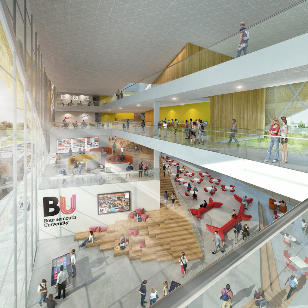 CGI-Atkins-Bournemouth-University-Poole+Gateway-Fusion-Building